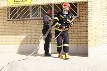 بیمارستان پیمانیه میزبان مانور بزرگ بحران