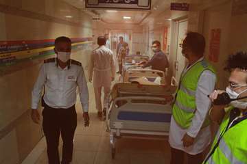 بیمارستان پیمانیه میزبان مانور بزرگ بحران